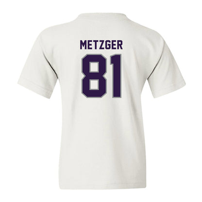 Kansas State - NCAA Football : Andrew Metzger - Sports Shersey Youth T-Shirt-1