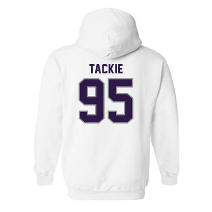 Kansas State - NCAA Football : Patrick Tackie - Sports Shersey Hooded Sweatshirt-1