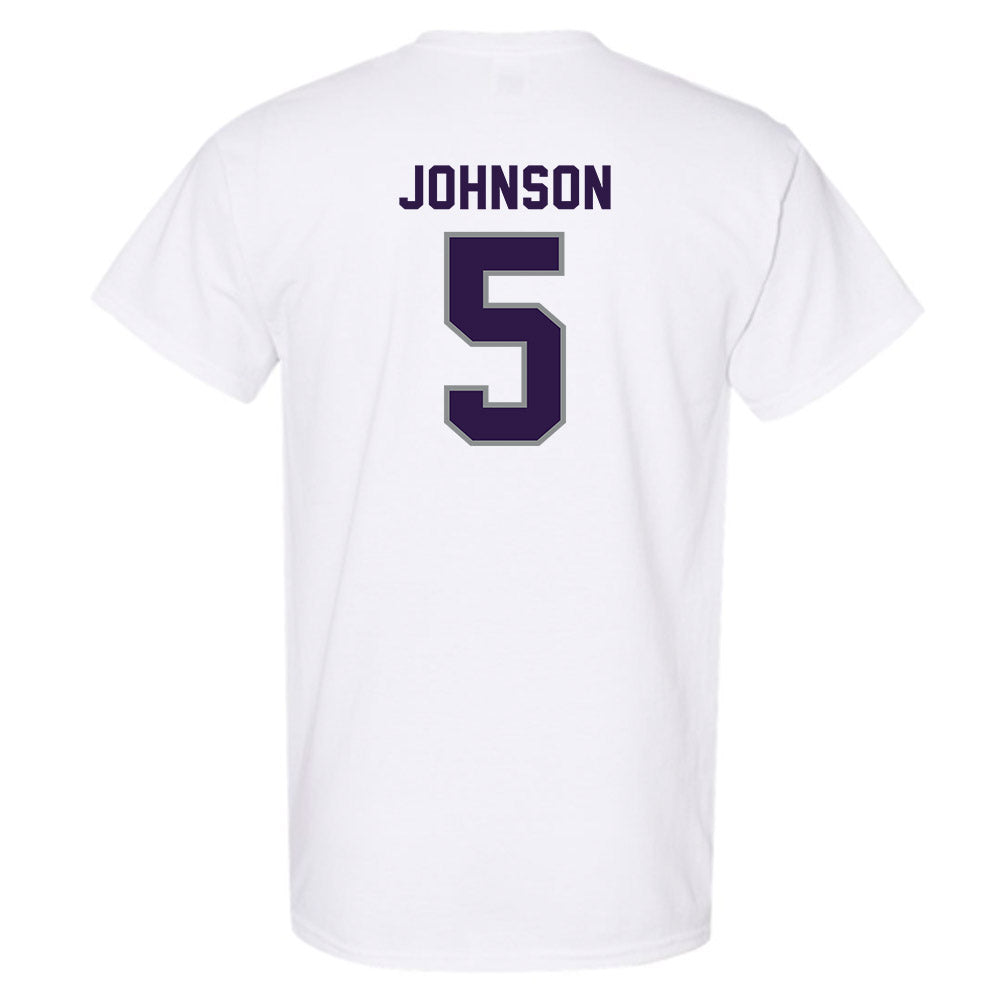 Kansas State - NCAA Football : Avery Johnson - Sports Shersey T-Shirt-1