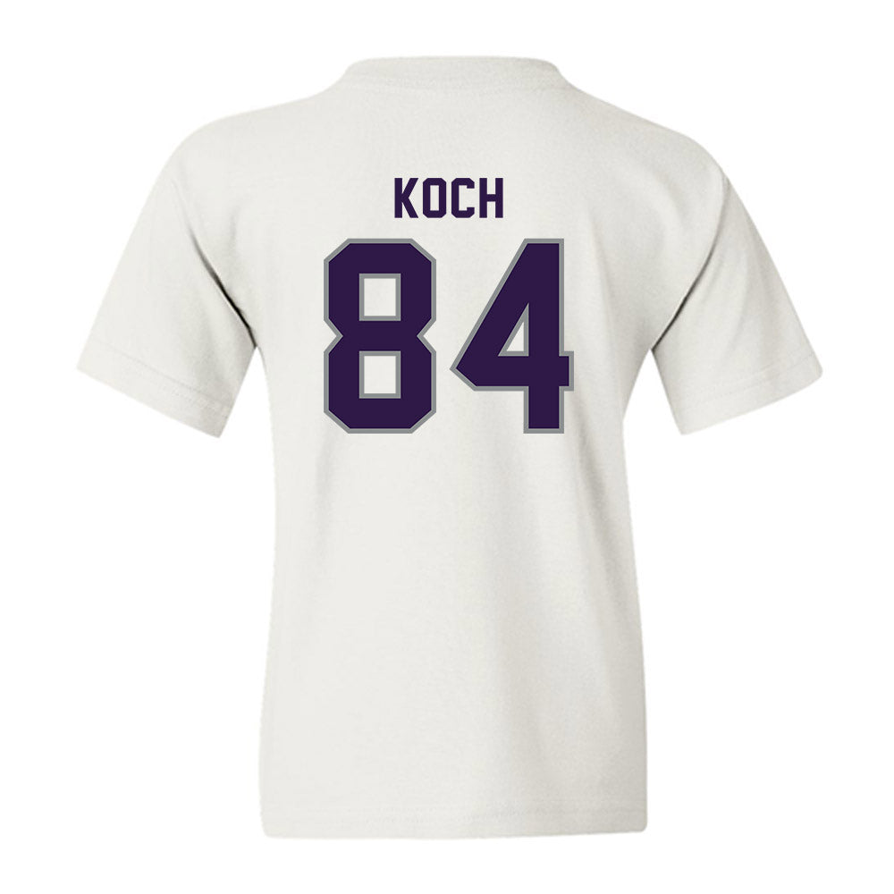 Kansas State - NCAA Football : Isaac Koch - Sports Shersey Youth T-Shirt-1
