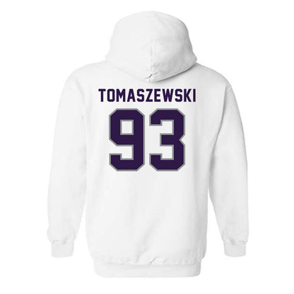 Kansas State - NCAA Football : Asher Tomaszewski - Sports Shersey Hooded Sweatshirt-1