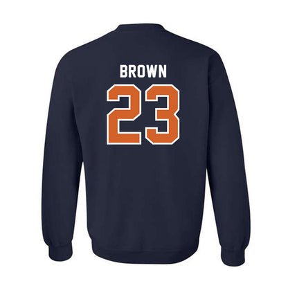 Wheaton IL - NCAA Men's Soccer : Sam Brown - Classic Shersey Crewneck Sweatshirt-1