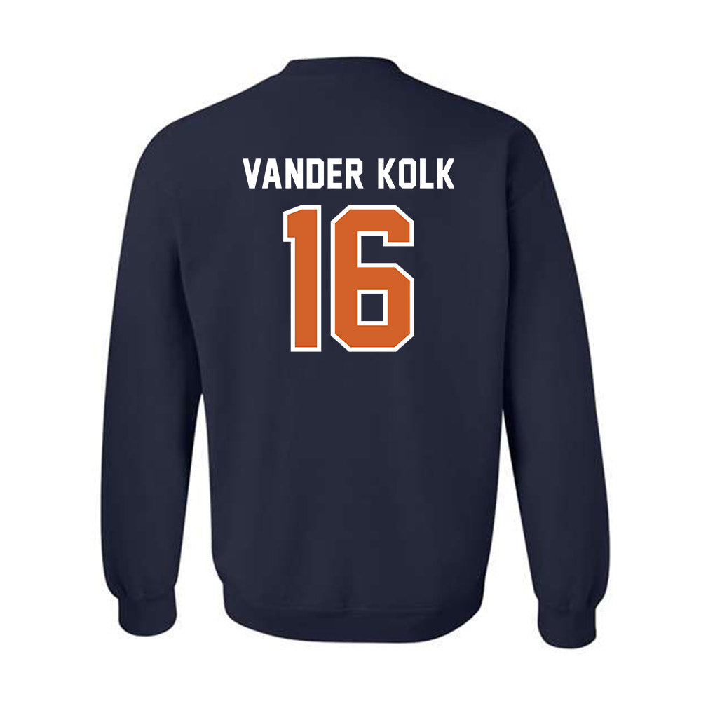 Wheaton IL - NCAA Men's Soccer : Luke Vander Kolk - Classic Shersey Crewneck Sweatshirt-1