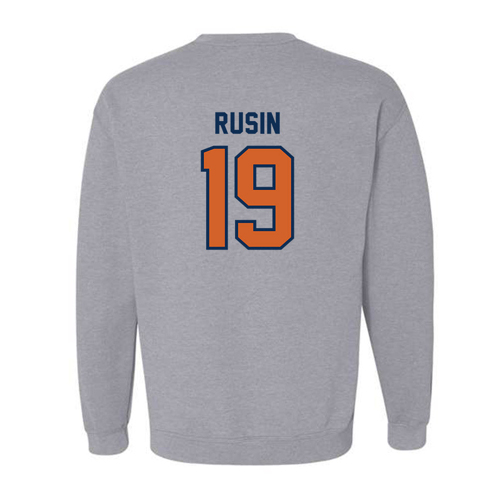Wheaton IL - NCAA Men's Soccer : Craig Rusin - Classic Shersey Crewneck Sweatshirt-1