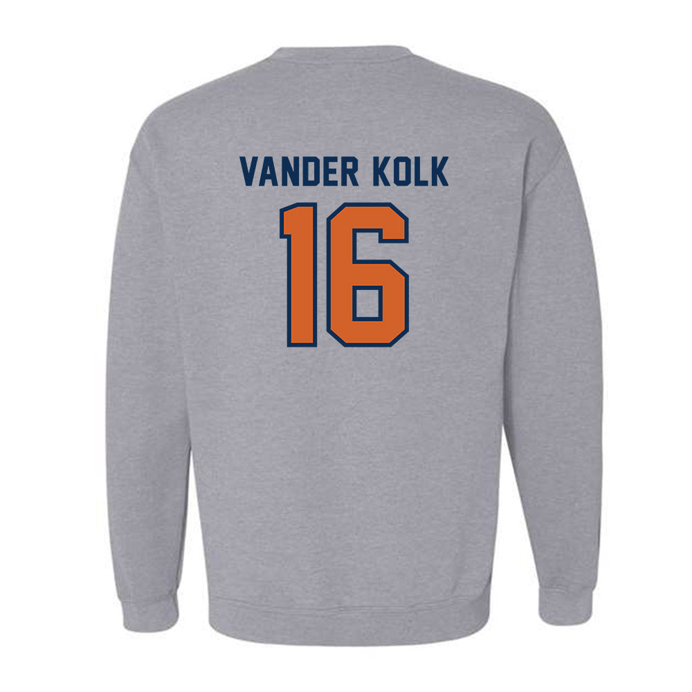 Wheaton IL - NCAA Men's Soccer : Luke Vander Kolk - Classic Shersey Crewneck Sweatshirt-1