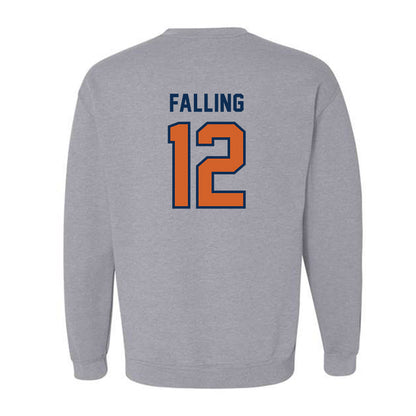 Wheaton IL - NCAA Men's Soccer : Cooper Falling - Classic Shersey Crewneck Sweatshirt-1