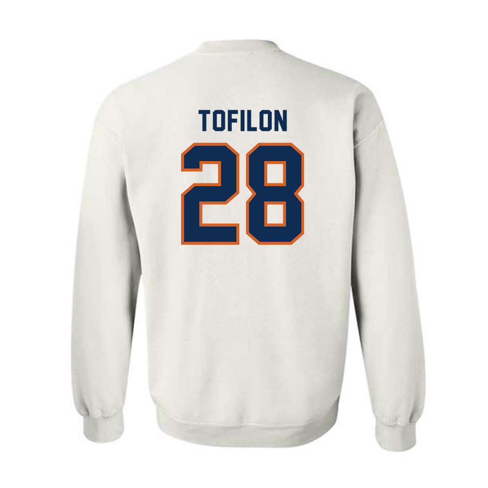 Wheaton IL - NCAA Football : Nate Tofilon - Classic Shersey Crewneck Sweatshirt-1
