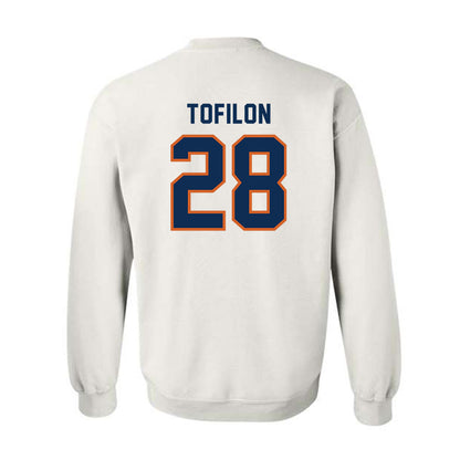 Wheaton IL - NCAA Football : Nate Tofilon - Classic Shersey Crewneck Sweatshirt-1