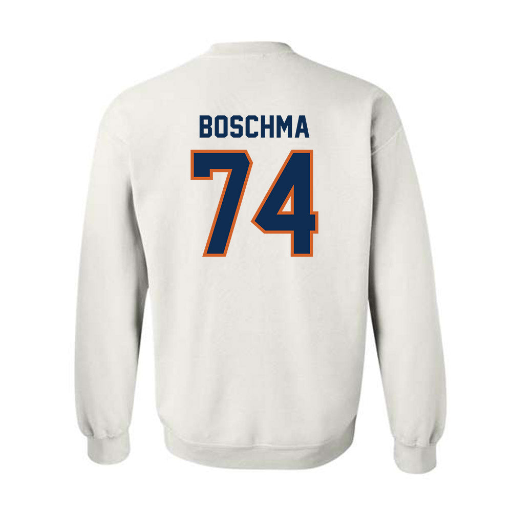 Wheaton IL - NCAA Football : Nick Boschma - Classic Shersey Crewneck Sweatshirt-1
