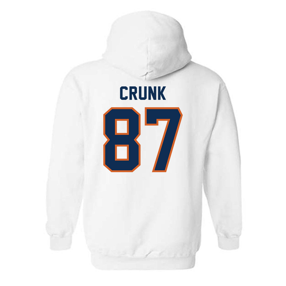 Wheaton IL - NCAA Football : Ethan Crunk - Classic Shersey Hooded Sweatshirt-1