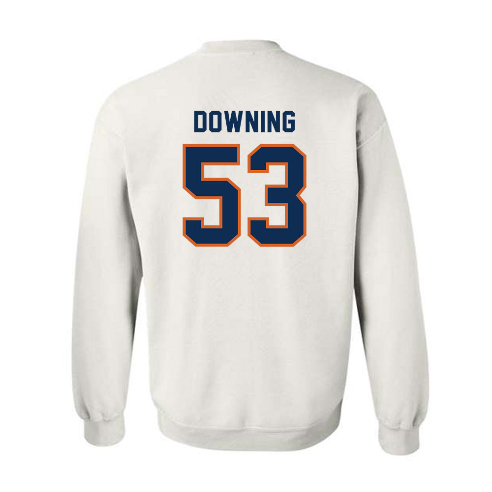 Wheaton IL - NCAA Football : Owen Downing - Classic Shersey Crewneck Sweatshirt-1