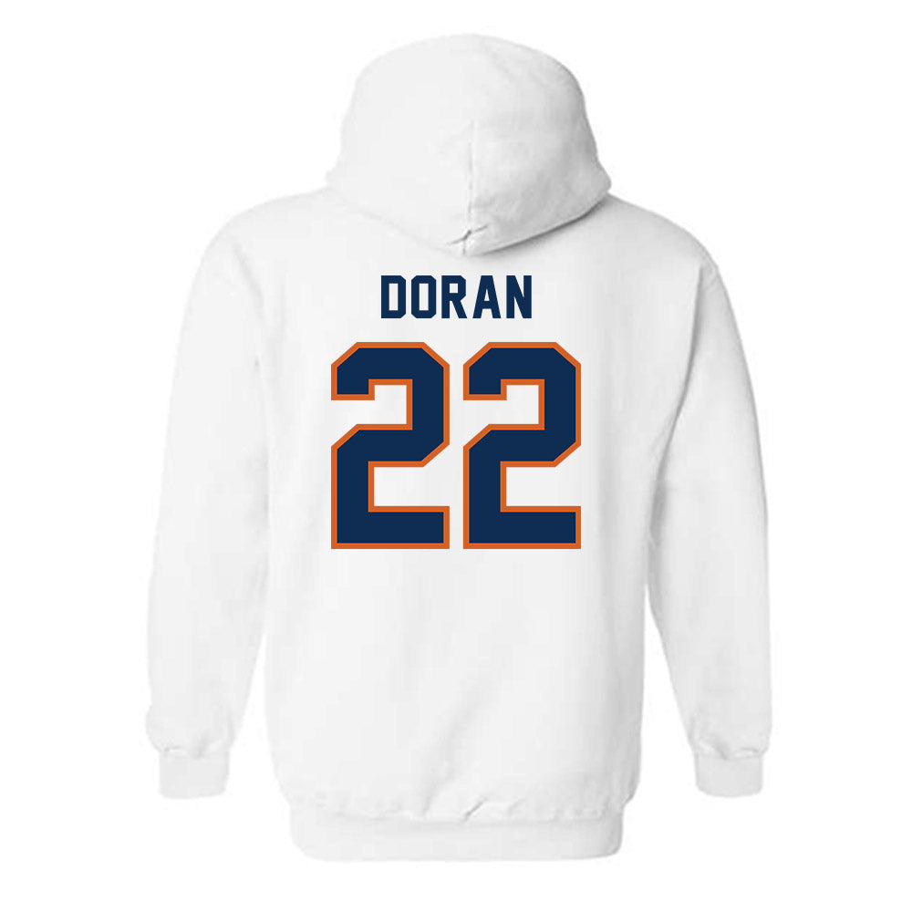 Wheaton IL - NCAA Football : Ayden Doran - Classic Shersey Hooded Sweatshirt-1