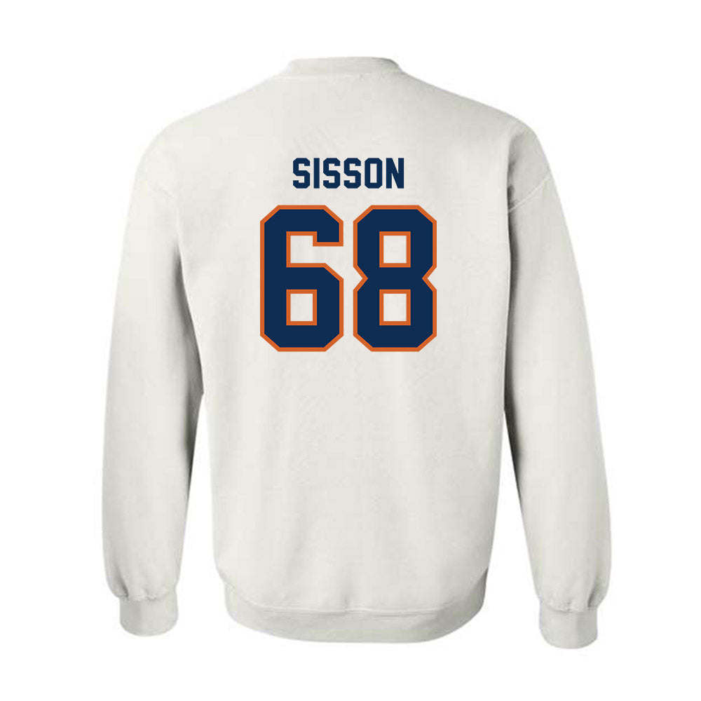 Wheaton IL - NCAA Football : Drew Sisson - Classic Shersey Crewneck Sweatshirt-1