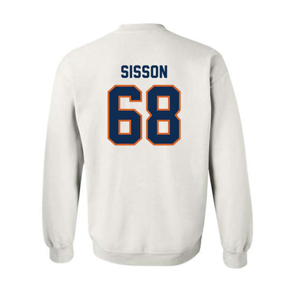 Wheaton IL - NCAA Football : Drew Sisson - Classic Shersey Crewneck Sweatshirt-1
