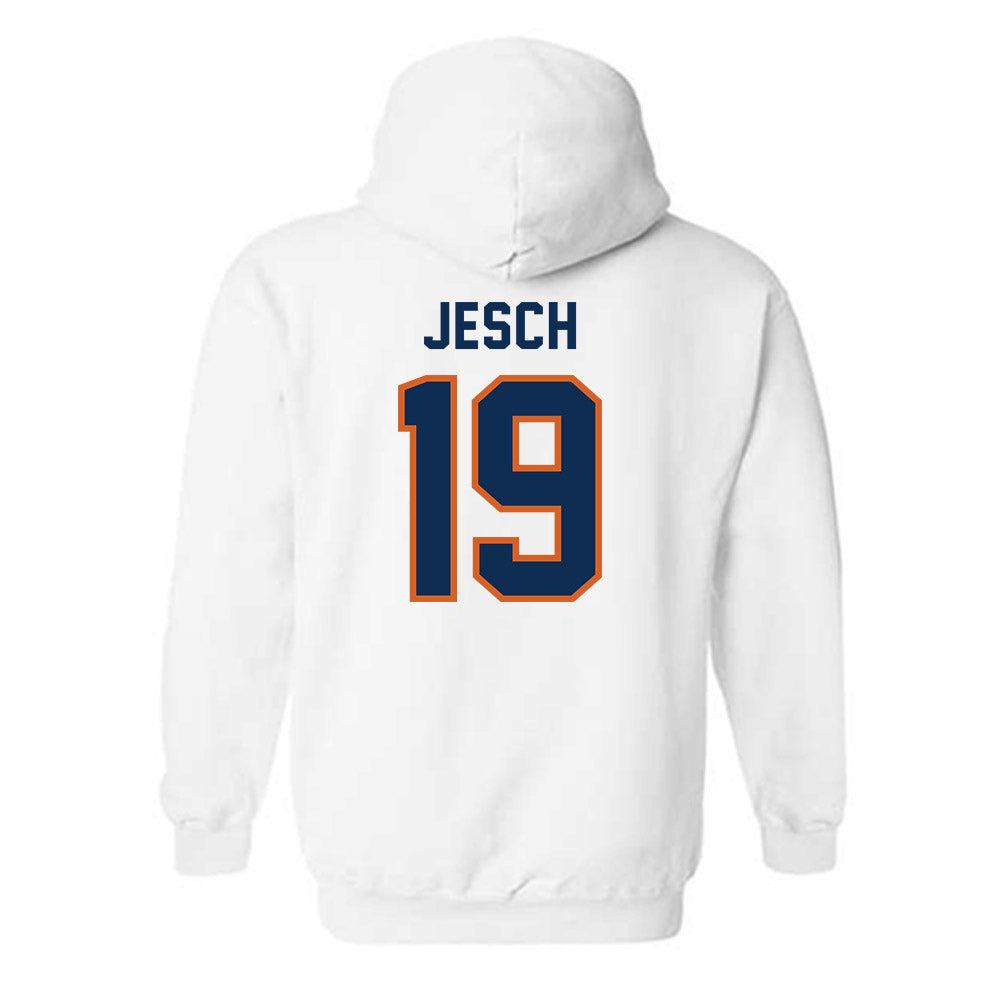 Wheaton IL - NCAA Football : Mateo Jesch - Classic Shersey Hooded Sweatshirt-1