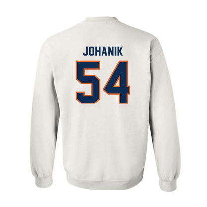 Wheaton IL - NCAA Football : Peter Johanik - Classic Shersey Crewneck Sweatshirt-1
