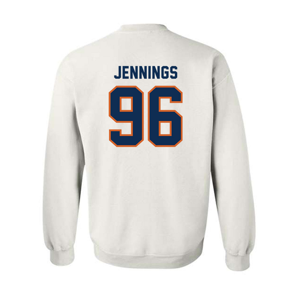 Wheaton IL - NCAA Football : Chase Jennings - Classic Shersey Crewneck Sweatshirt-1