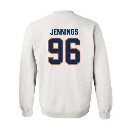 Wheaton IL - NCAA Football : Chase Jennings - Classic Shersey Crewneck Sweatshirt-1