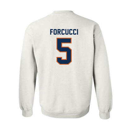 Wheaton IL - NCAA Football : Mark Forcucci - Classic Shersey Crewneck Sweatshirt-1