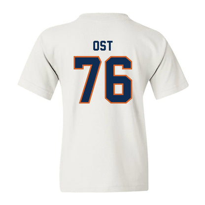 Wheaton IL - NCAA Football : Leo Ost - Classic Shersey Youth T-Shirt-1