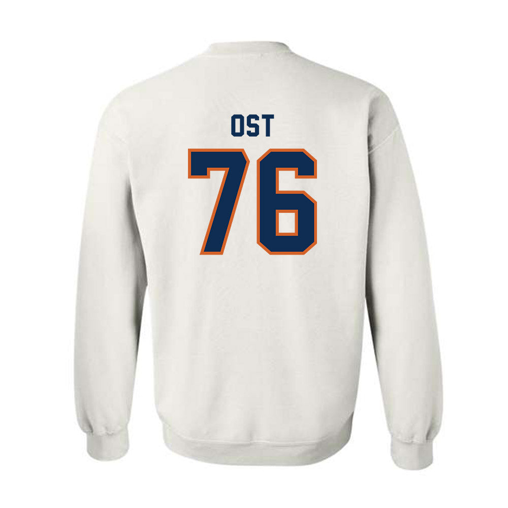 Wheaton IL - NCAA Football : Leo Ost - Classic Shersey Crewneck Sweatshirt-1