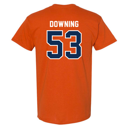 Wheaton IL - NCAA Football : Owen Downing - Classic Shersey T-Shirt-1