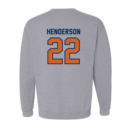 Wheaton IL - NCAA Baseball : Caleb Henderson - Classic Shersey Crewneck Sweatshirt-1