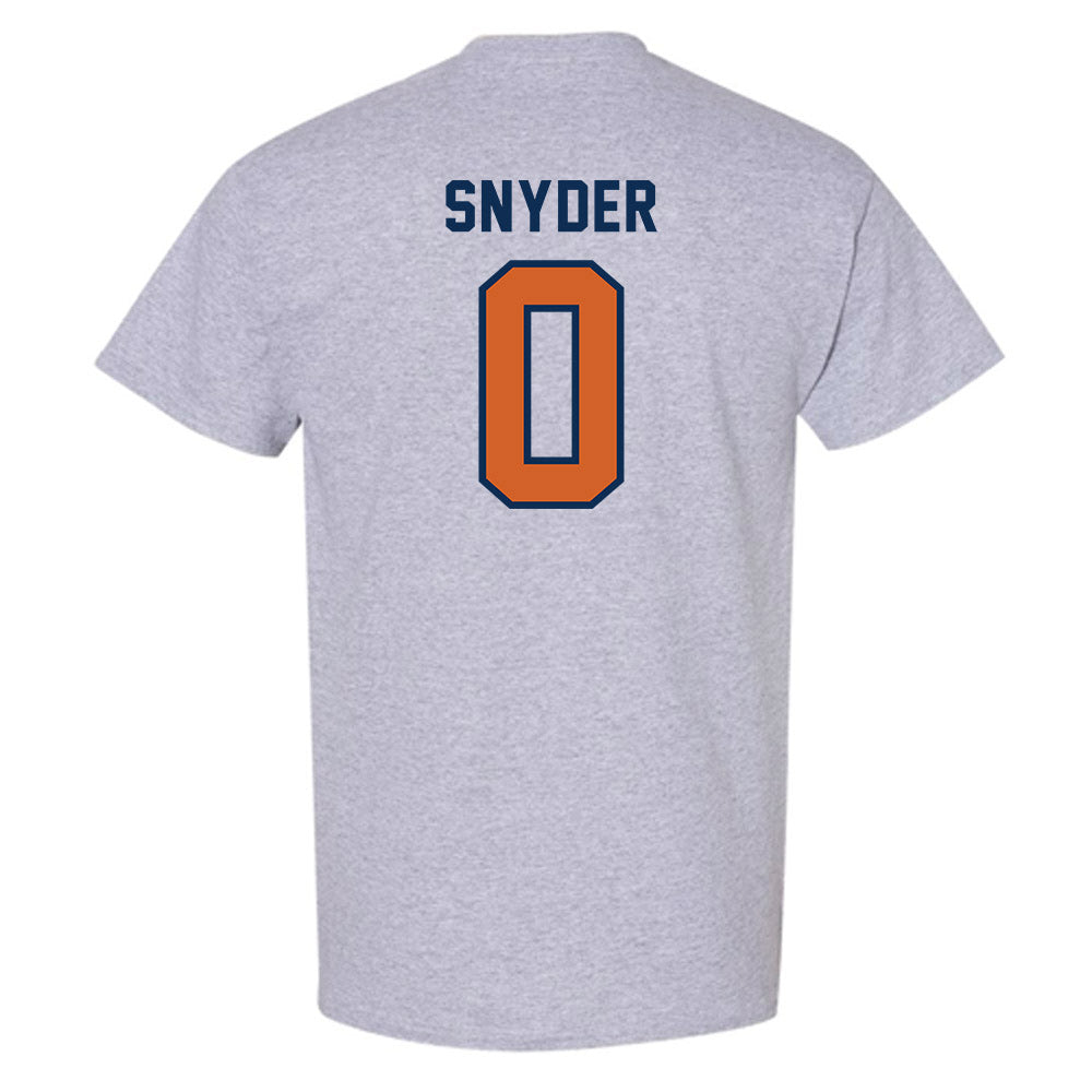 Wheaton IL - NCAA Baseball : Caleb Snyder - Classic Shersey T-Shirt-1