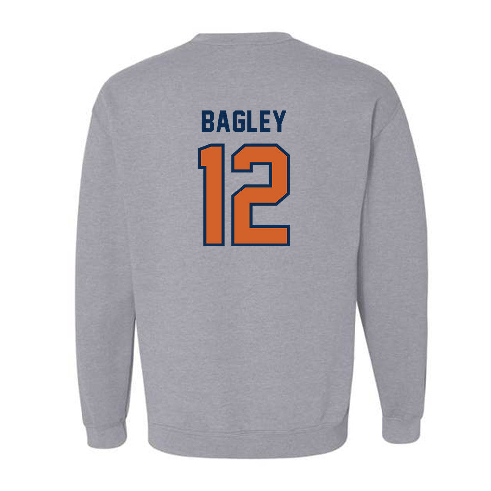 Wheaton IL - NCAA Baseball : Alex Bagley - Classic Shersey Crewneck Sweatshirt-1