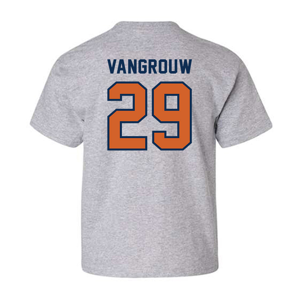 Wheaton IL - NCAA Baseball : Jamin VanGrouw - Classic Shersey Youth T-Shirt-1