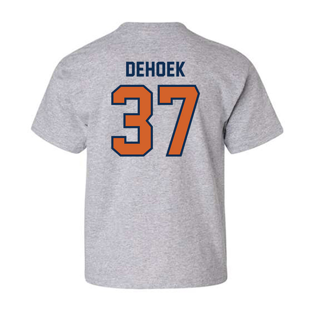 Wheaton IL - NCAA Baseball : Parker DeHoek - Classic Shersey Youth T-Shirt-1