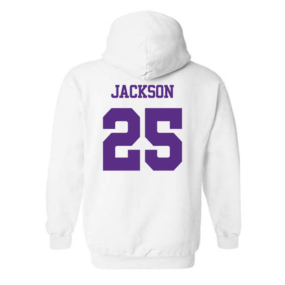 TCU - NCAA Football : Elijah Jackson - Classic Shersey Hooded Sweatshirt-1