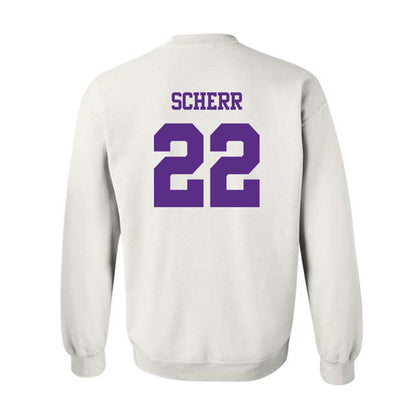 TCU - NCAA Women's Basketball : Maddie Scherr - Classic Shersey Crewneck Sweatshirt-1