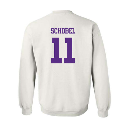 TCU - NCAA Football : Adam Schobel - Classic Shersey Crewneck Sweatshirt-1