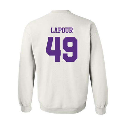 TCU - NCAA Baseball : Tommy LaPour - Classic Shersey Crewneck Sweatshirt-1