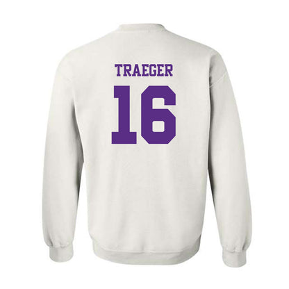 TCU - NCAA Baseball : Nolan Traeger - Classic Shersey Crewneck Sweatshirt-1