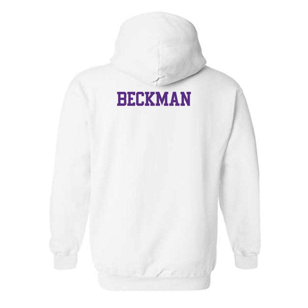 TCU - NCAA Men's Track & Field : Henry Beckman - Classic Shersey Hooded Sweatshirt-1