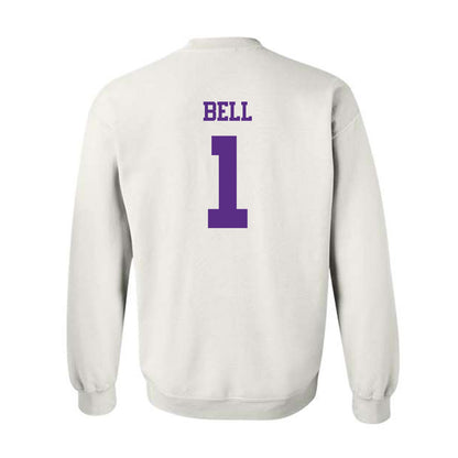 TCU - NCAA Baseball : Jack Bell - Classic Shersey Crewneck Sweatshirt-1