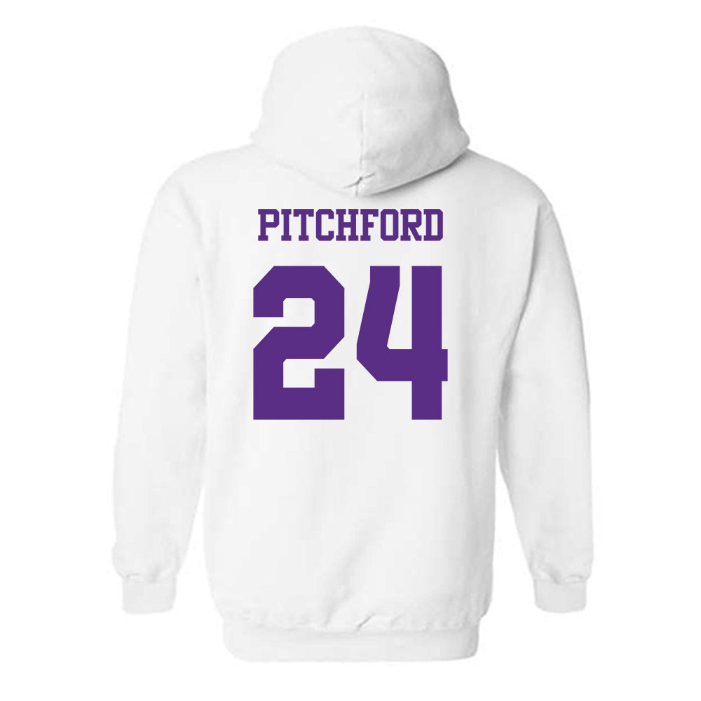 TCU - NCAA Football : Joe Pitchford - Classic Shersey Hooded Sweatshirt-1
