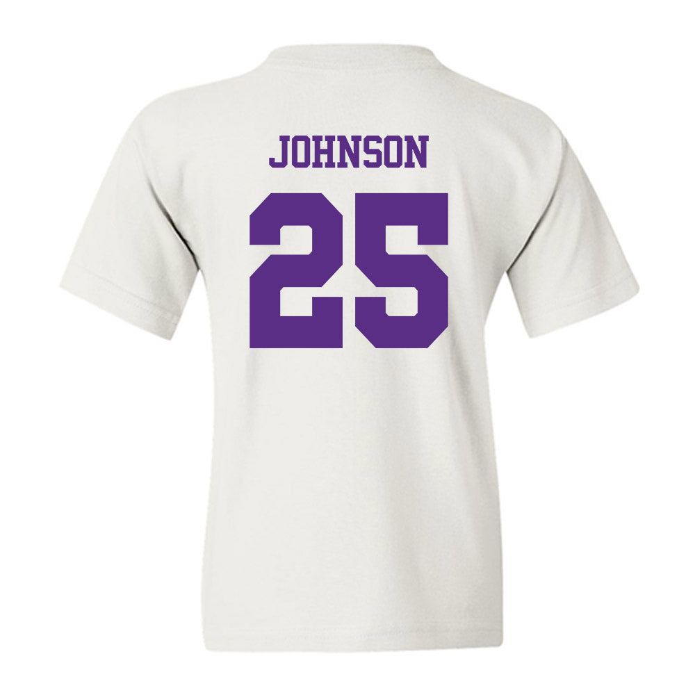 TCU - NCAA Baseball : Nolan Johnson - Classic Shersey Youth T-Shirt-1