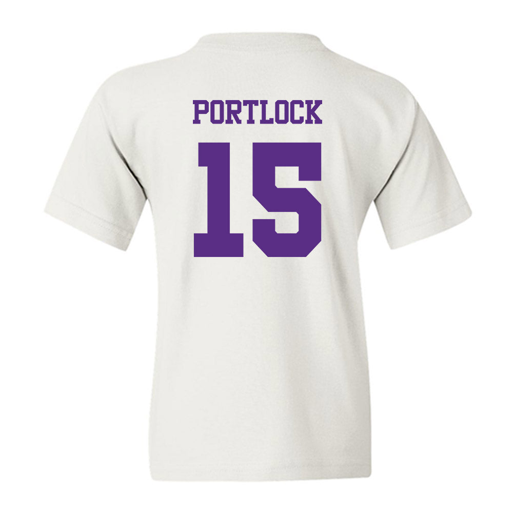 TCU - NCAA Women's Basketball : Sarah Portlock - Classic Shersey Youth T-Shirt-1