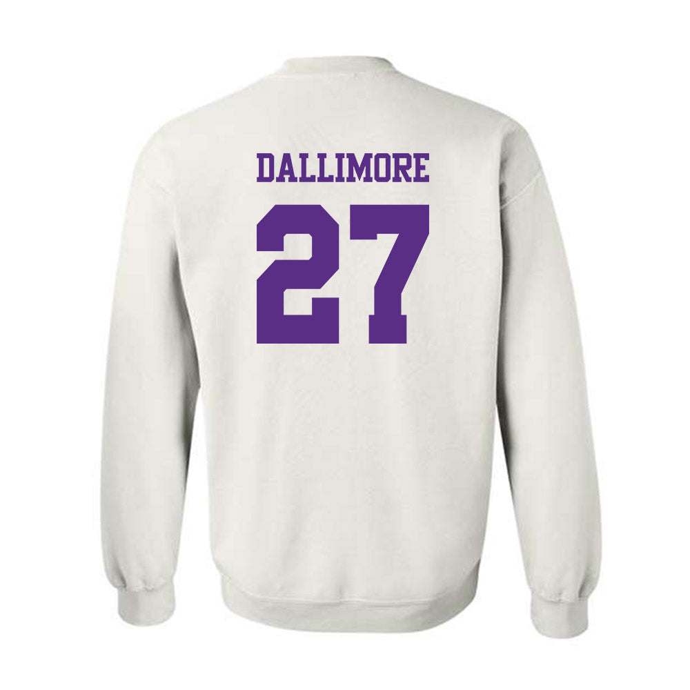 TCU - NCAA Baseball : Brady Dallimore - Classic Shersey Crewneck Sweatshirt-1