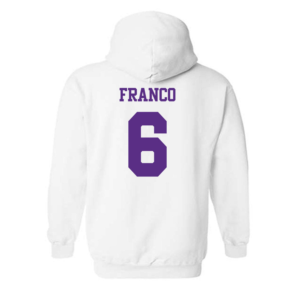 TCU - NCAA Baseball : Noah Franco - Classic Shersey Hooded Sweatshirt-1