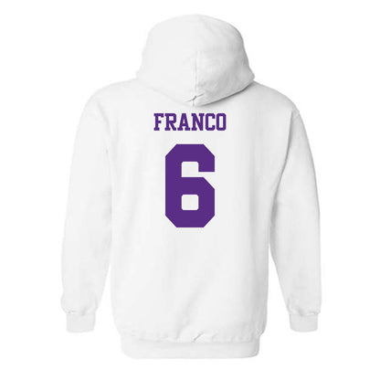 TCU - NCAA Baseball : Noah Franco - Classic Shersey Hooded Sweatshirt-1