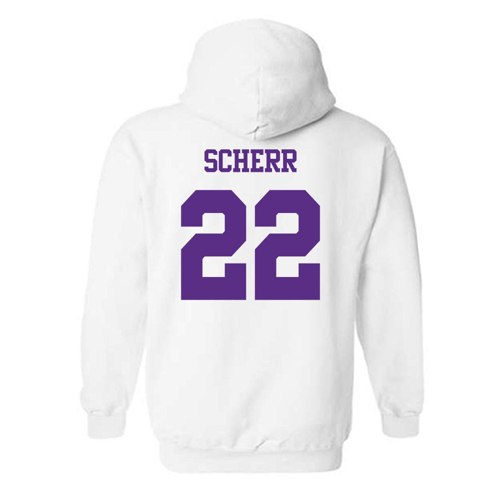 TCU - NCAA Women's Basketball : Maddie Scherr - Classic Shersey Hooded Sweatshirt-1