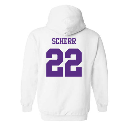 TCU - NCAA Women's Basketball : Maddie Scherr - Classic Shersey Hooded Sweatshirt-1