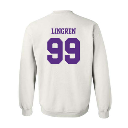 TCU - NCAA Football : Connor Lingren - Classic Shersey Crewneck Sweatshirt-1