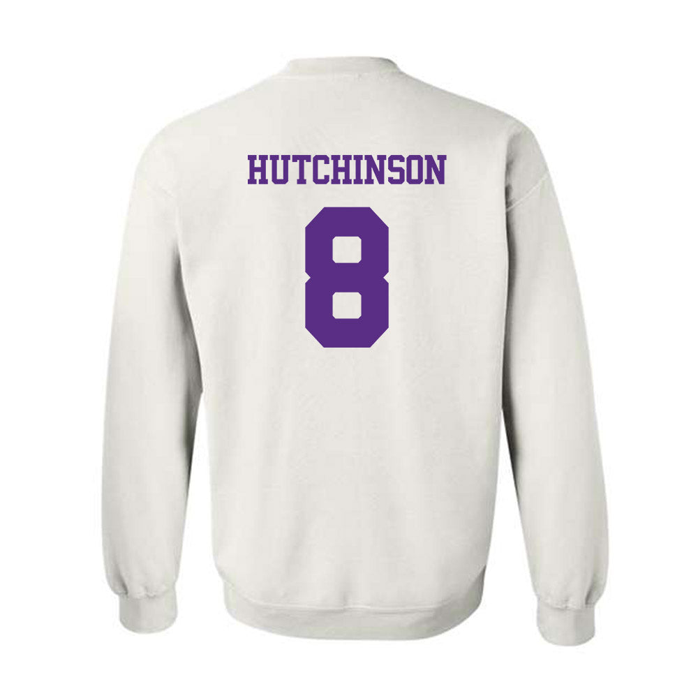 TCU - NCAA Baseball : Lane Hutchinson - Classic Shersey Crewneck Sweatshirt-1