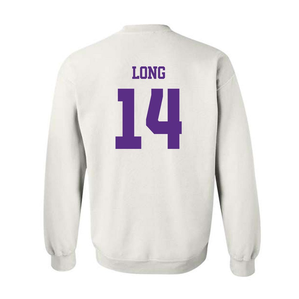 TCU - NCAA Beach Volleyball : Anna Long - Classic Shersey Crewneck Sweatshirt-1