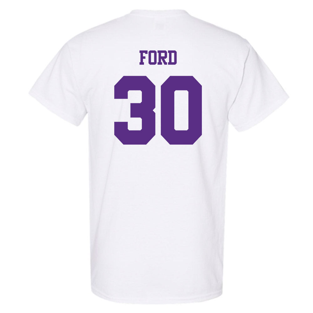 TCU - NCAA Men's Basketball : Darius Ford - Classic Shersey T-Shirt-1